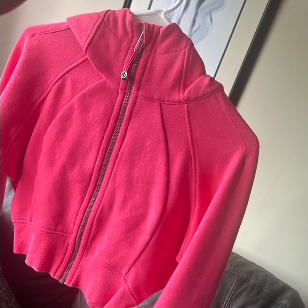 Lululemon Pink Zip-Up Hoodie